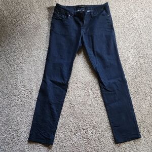Max Jeans Women's Straight Leg Jeans - Dark Blue